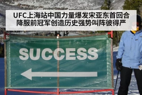 UFC上海站中国力量爆发宋亚东首回合降服前冠军创造历史强势叫阵彼得严